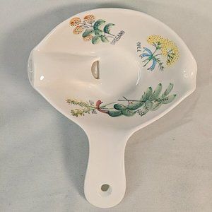 Vintage Japan Gravy Seperator Bowl Handle Spout Plants Herbs Our Own Imports